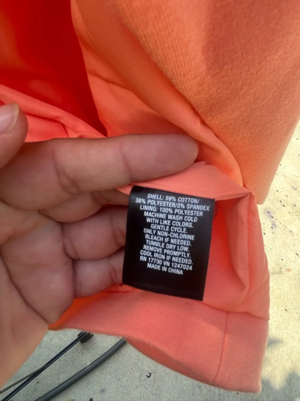 Coral Zip-Front Blazer Jacket